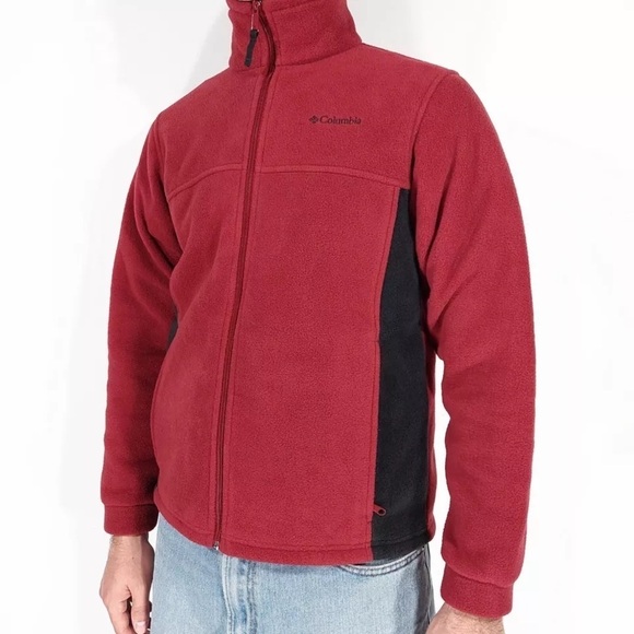 COLUMBIA Colorblock  Fleece Sherpa Jacket - Picture 1 of 12